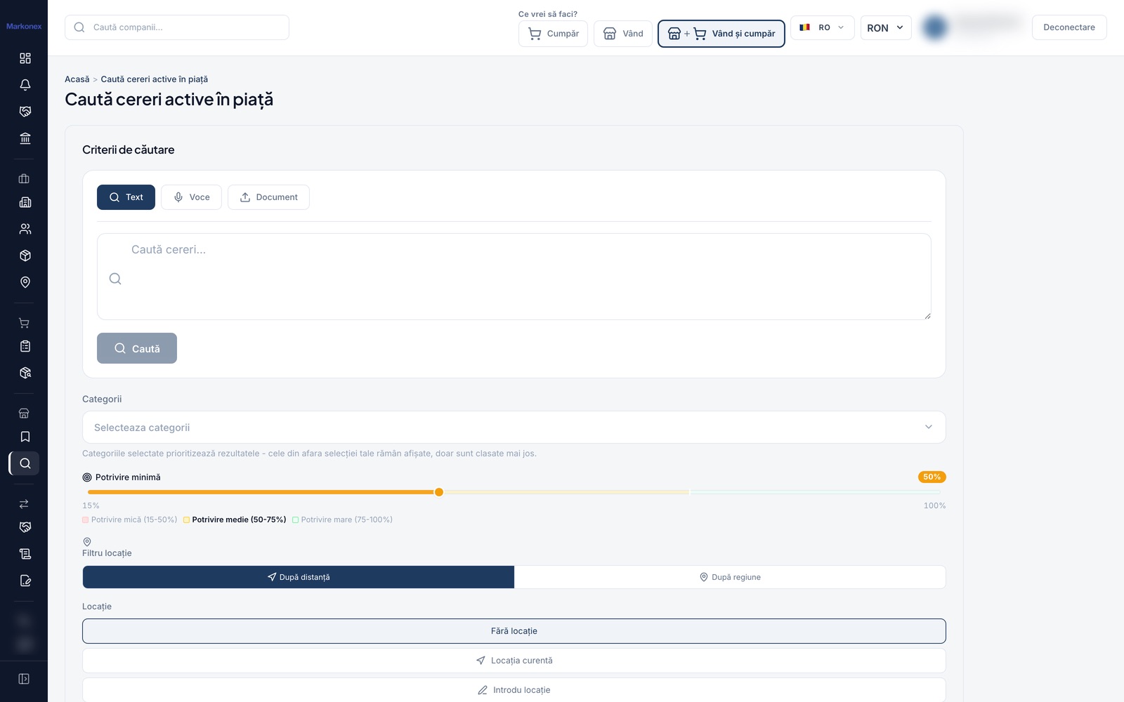 Markonex - Semantic search